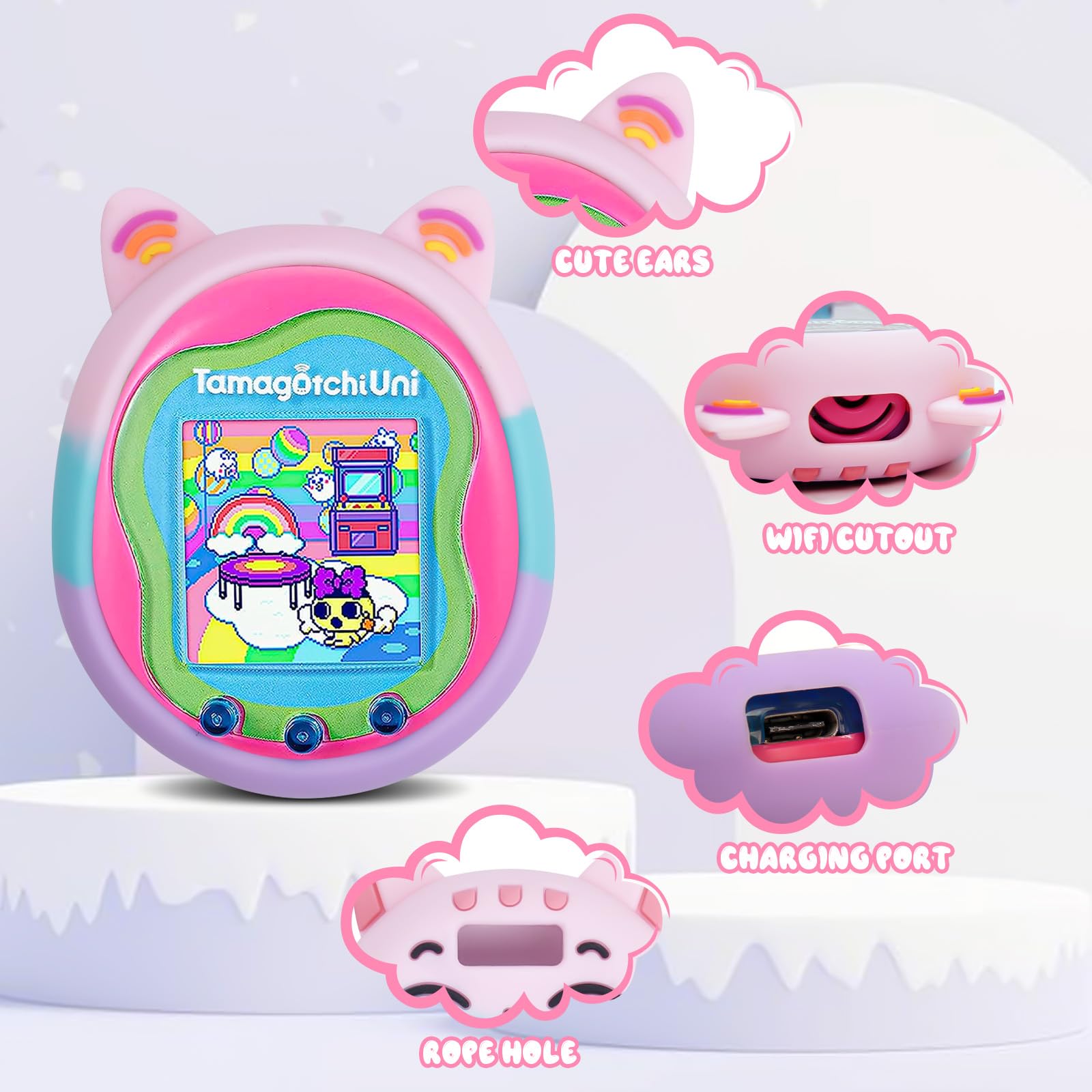 Tamagotchi Uni デジタルペット ピンク Tamagotchi Uni 青