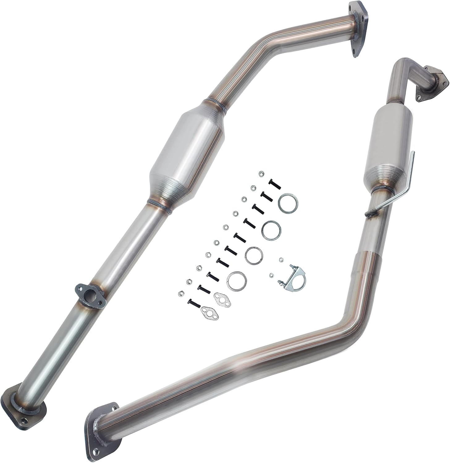 Left&Right Catalytic Converter Compatible with Toyota Sequoia 4.7L Front D/S & P/S 2001 2002 2003 2004 2 pieces (EPA Compliant)