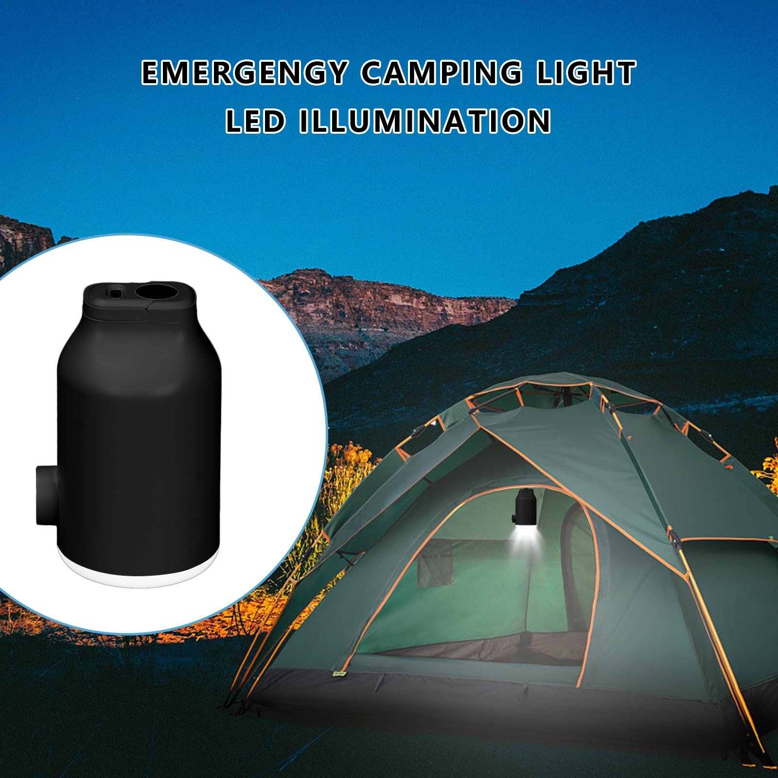 Qivine Pompe Électrique 1800mAh Gonfleur Avec LED – 5 Buses, Anti-Surchauffe – Pour Matelas, Bouées, Piscine – Léger Et Portable