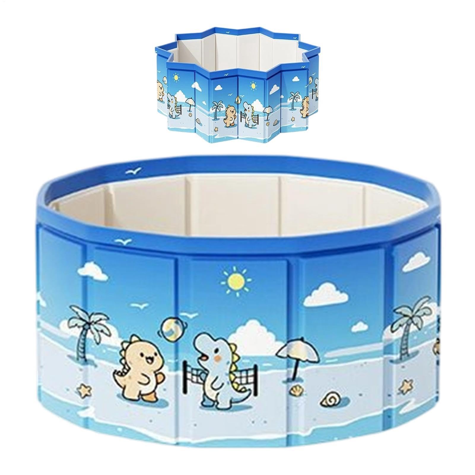 Duży Składany Basen Zabawki wodne na zewnątrz z rurą odpływową