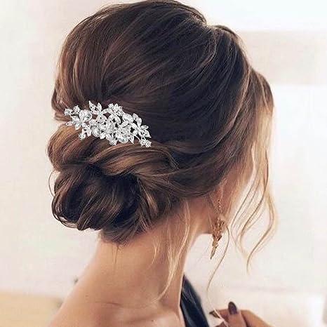 ✨ Glam Prom Hairstyles with Sparkling Headpiece ✨