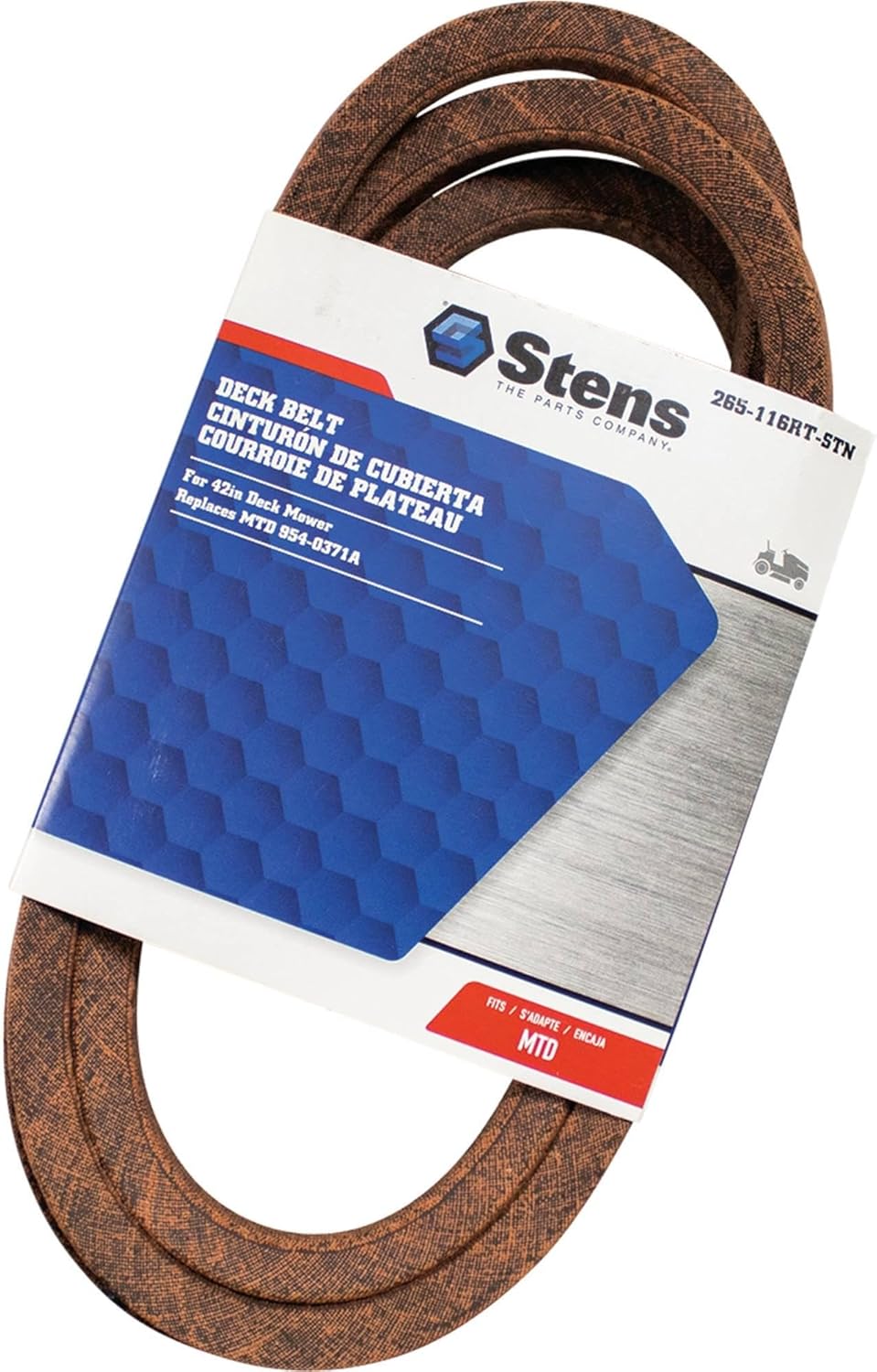 Rareelectrical Oem Replacement V-Belt Compatible With Mtd/Cub Cadet Lt-17 13Aq683g163 42" 42" Lawn Tractors 42" Lawn Tractors 42" Deep Deck 600 Series Lt-14 Lt-15 Lt-16 74 3/8" 490-501-M048 230018
