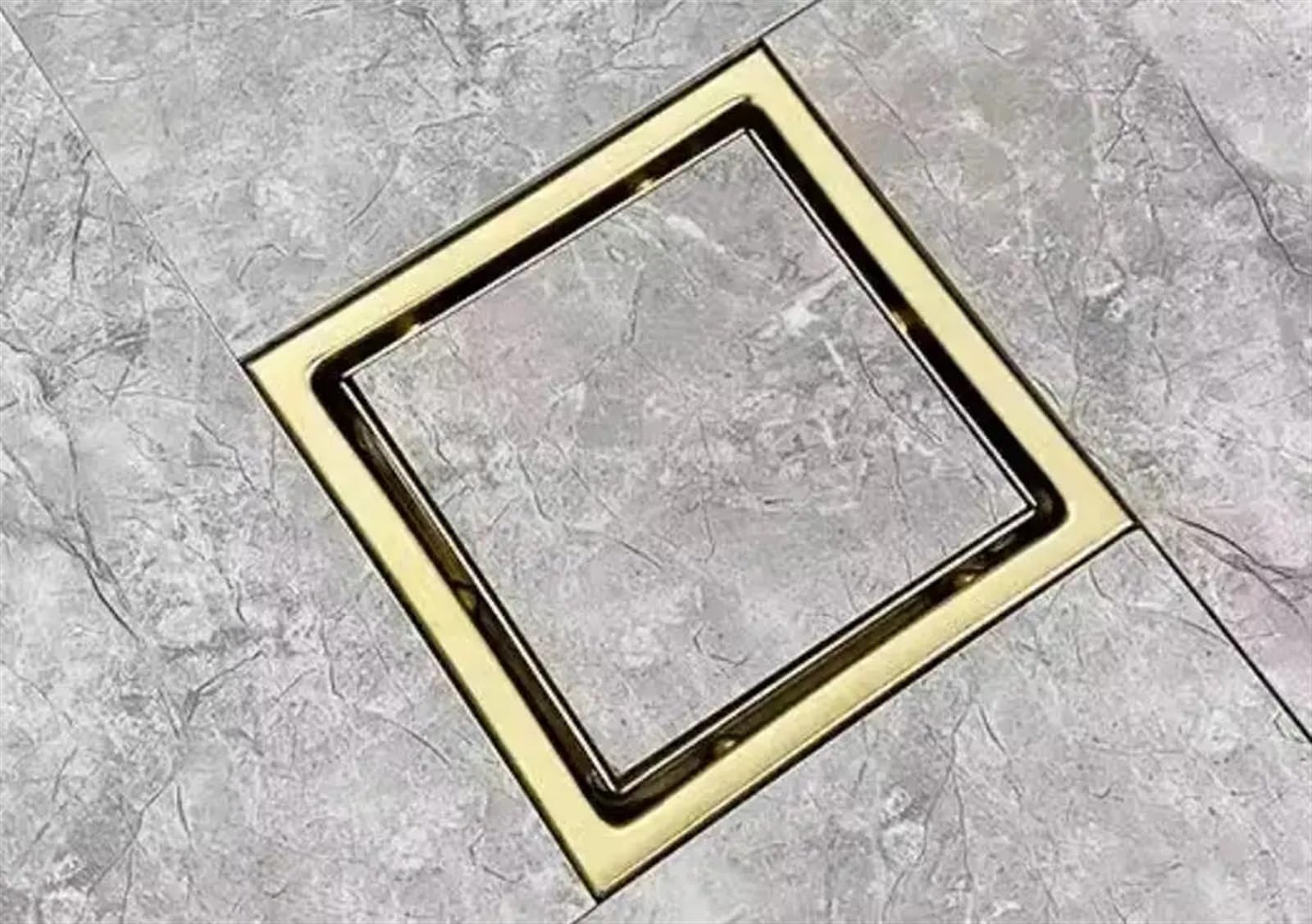 Drain de sol de salle de bain en inox SUS304 pour éviter l'engorgement de la douche