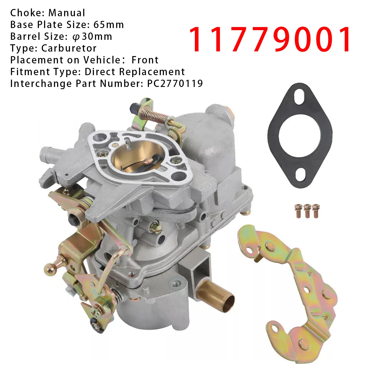 MAD HORNETS Carburetor 11779001 Passend for Renault 1961-1992 R4 4L 4S and 4GTL