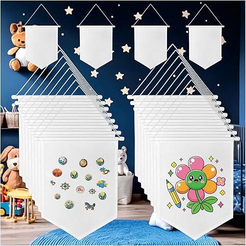 20pcs Blank Canvas Banner 10.82