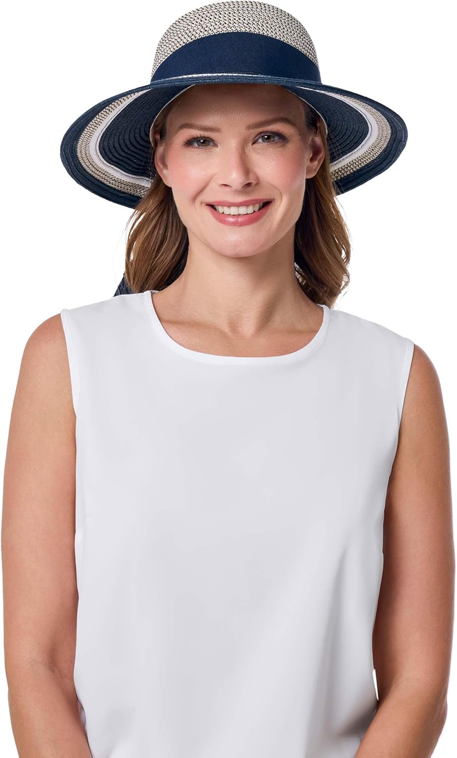 Women's Sun Hat with Ribbon - UPF 50+ Sun Protection - Clara