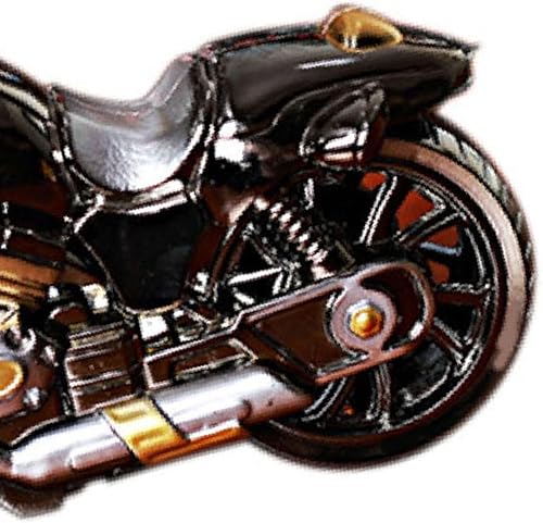 Miniatura 7 de Reloj despertador para motocicleta, movimiento de cuarzo de plástico, reloj de estante de escritorio, funciona con pilas, reloj de escritorio