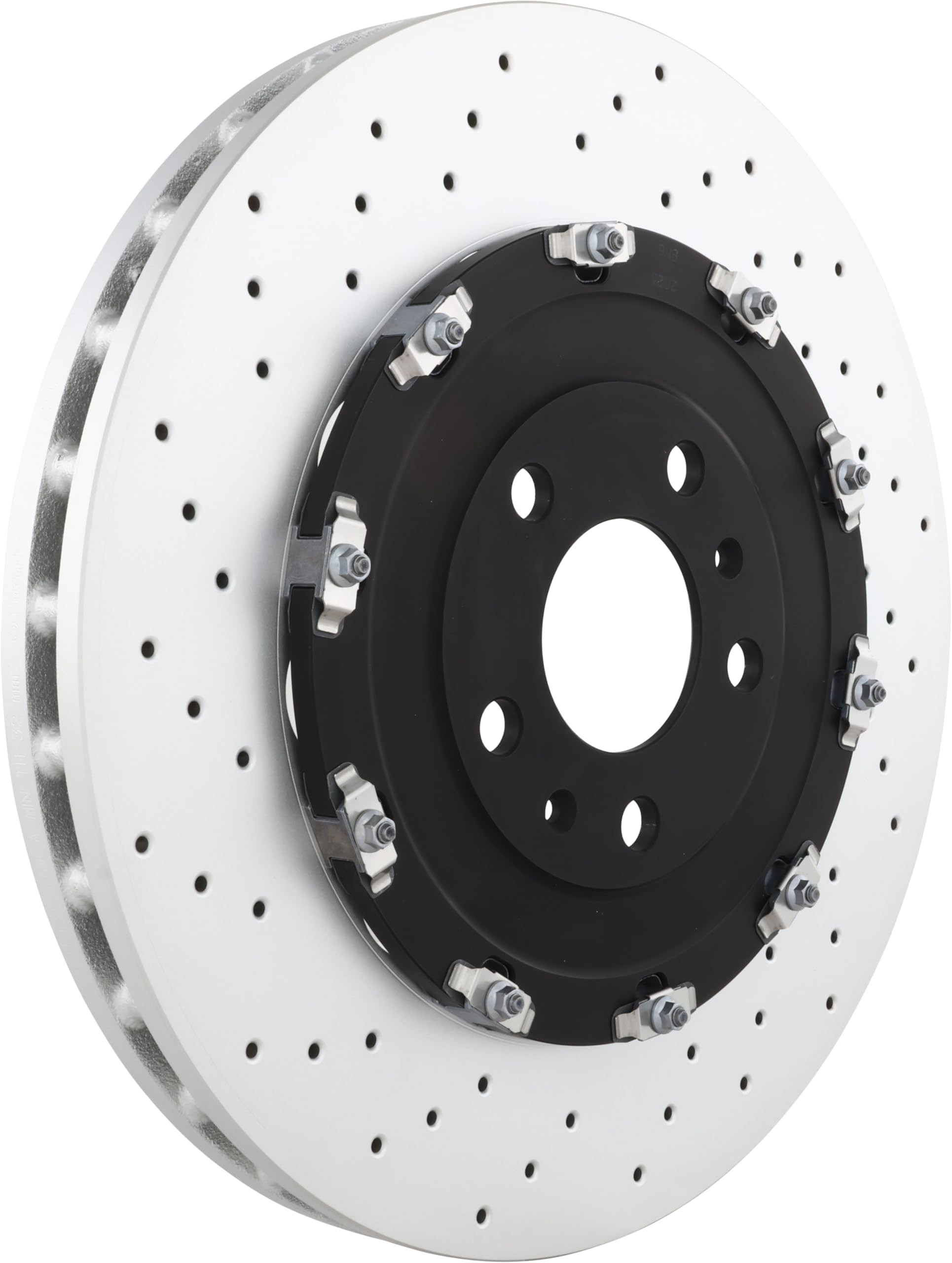 09.9477.23 Floating two piece UV Coated Pillar Vented drilled Front Brake Rotor AUDI OE# 8E0615301AB
