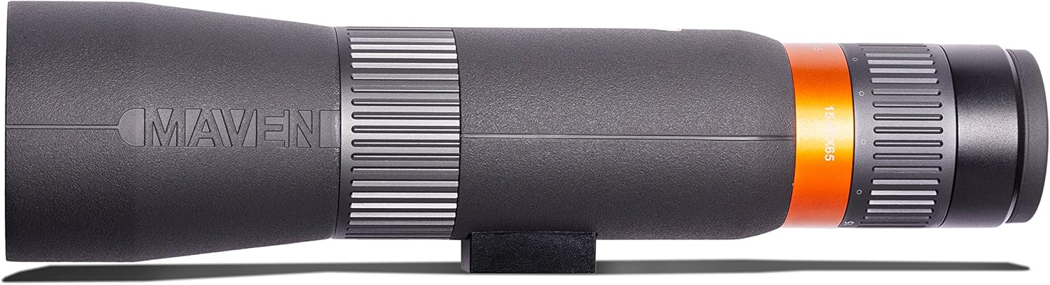 Maven CS.1 Spotting Scope – 15-45x65mm Spotter with ED Glass, HD Field of View, Waterproof & Fogproof, Lightweight Spotting Scope for Hunting, Bird Watching & Target Shooting