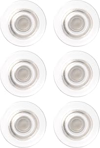 Quartet Glass Dry-Erase Board Strong Magnets, Whiteboard, Large, Silver, 6-Pack (85391)