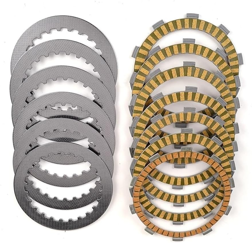 Friction Plate Steel Clutch Disc Plate Kit Fit For Honda VT600C VT600 NV600 Shadow XL600V Transalp CBR400RR CB500R CBF500