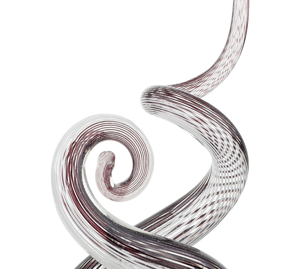 levandeo – Escultura de Cristal – Diseño Mano Italia – Exclusivo único Cristal Escultura