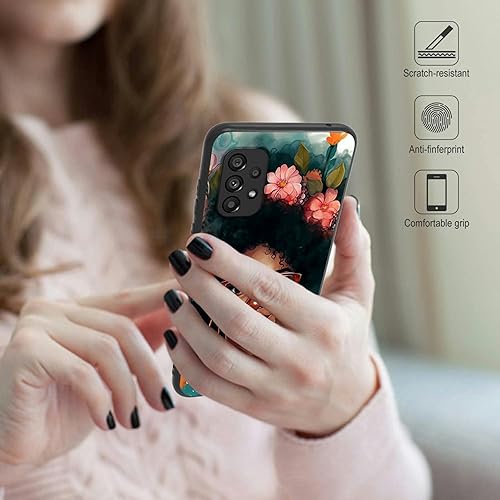 Miniatura 818 de Funda protectora para Samsung Galaxy A13 5G/A04S para Samsung Galaxy A13 5G/A04S, funda de silicona TPU suave con calavera de rosa, diseño elegante