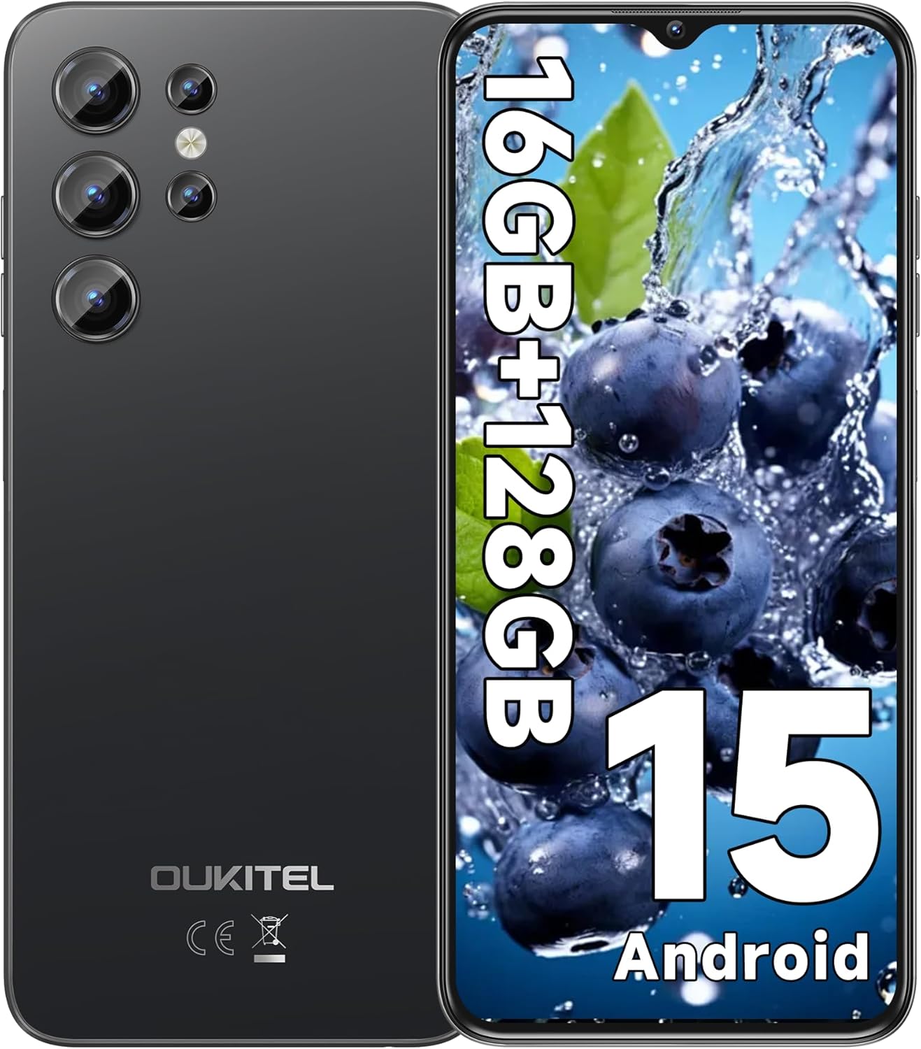 OUKITEL C1 Android 15 Cell Phone User Manual