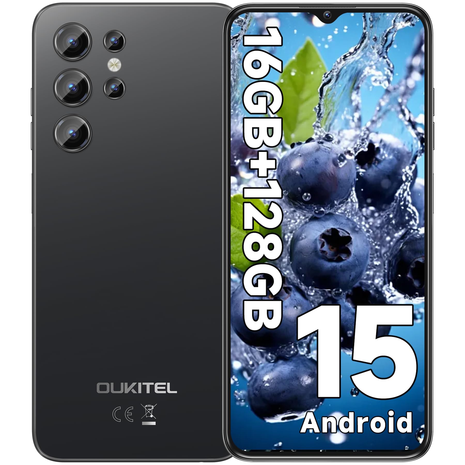 Amazon.com: OUKITEL C1 Android 15 Cell Phone Unlocked 2025