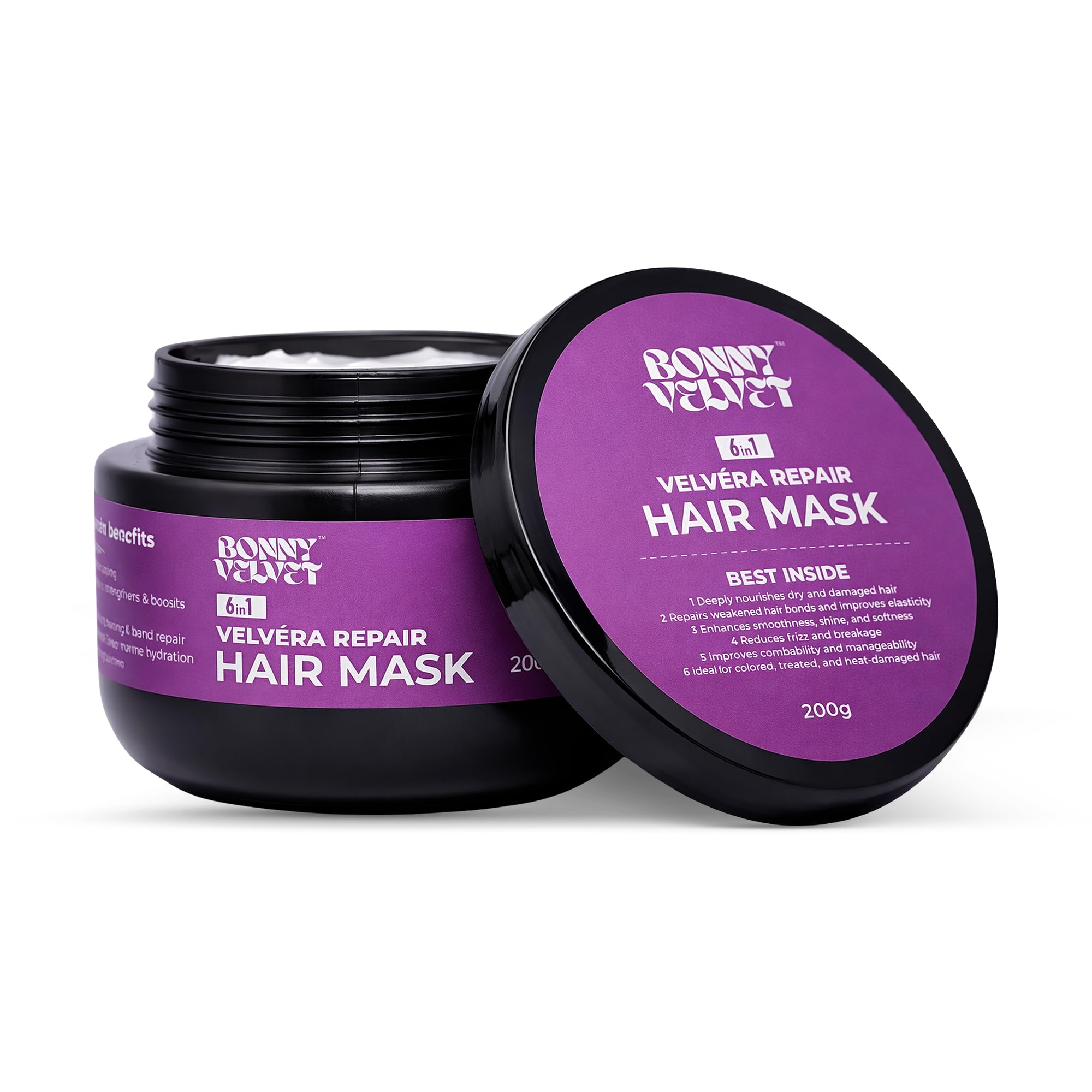Velvera 6 in 1 Bond Repair Hair Mask | Amino Bond Technology with