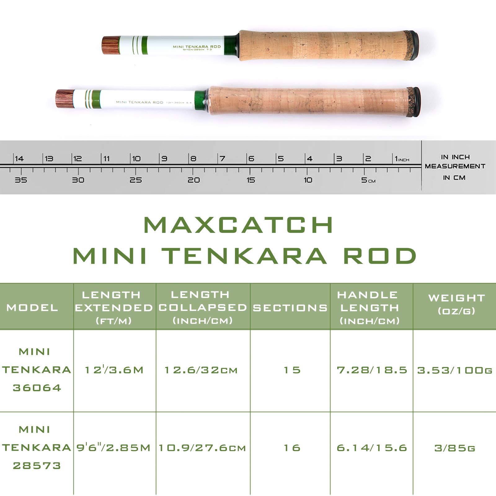 Produktbild von Tenkara USA Iwana 360cm Fliegenrute - Leichte Carbonrute Für Japanisches Angeln