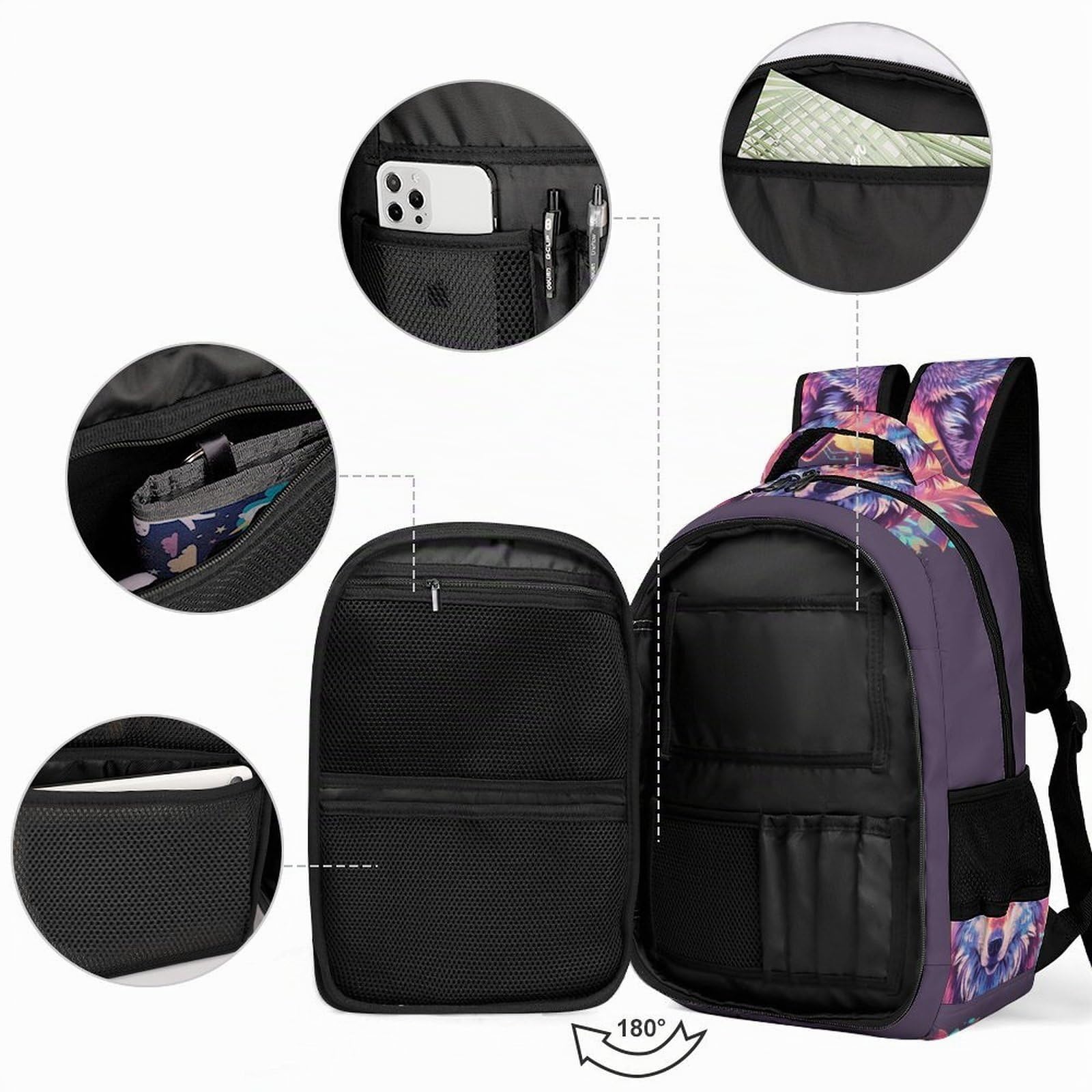 Mochila Niña Niño Mochilas Escolares Primaria Con Tigre Para Chicas Chicos De 6 7 8 10 Años Mochila Animal Print Infantil De Viaje Grande Ligera E Impermeable