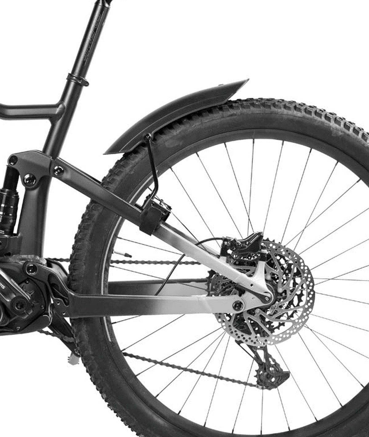 TOPEAK, Tetrafender M1 Tylny błotnik do kół 26"-29" Unisex Dorosły, Czarny, Unikalny