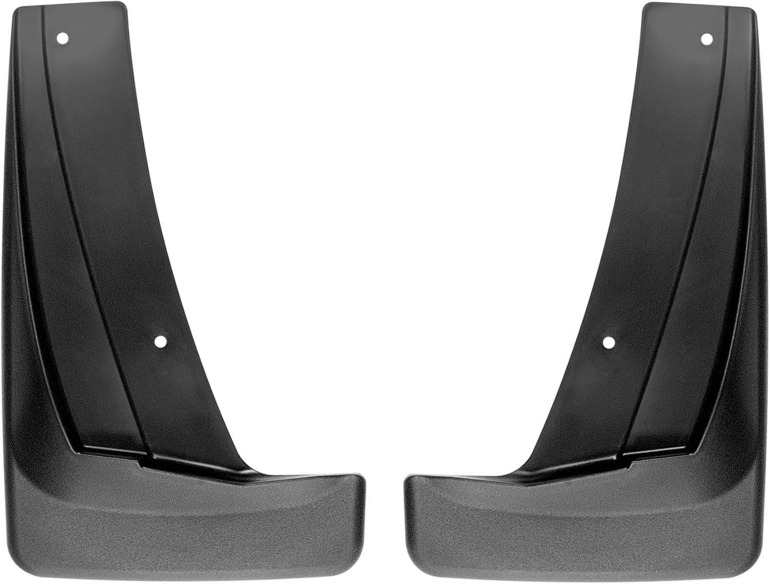 WeatherTech Custom No Drill Splash Guard MudFlaps for GMC Terrain, Front Pair (110079), Black