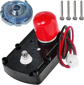 7286039 Water Softener Valve Motor with Gear 7283489 Replaces OEM Numbers 7384683,7281291,7384691,7234731,WS26X10021,WS26X21821,Fit for Softener Systems