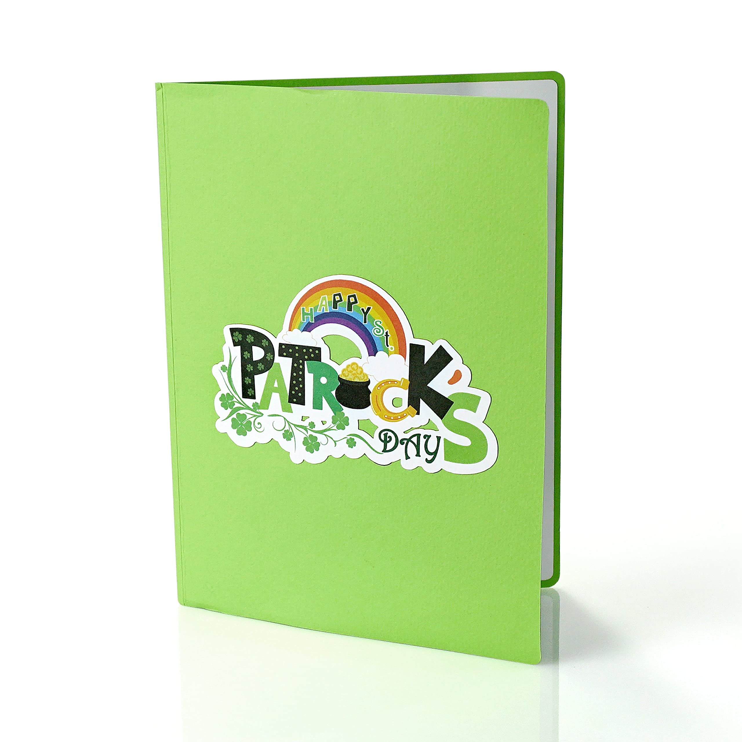 CUTPOPUP Funny Saint Patrick's Day Pop Up Card, St Patricks Day Cards, 3D, Lucky Clover, St. Patrick's Day - Image 3