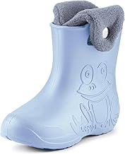Ladeheid Eva LA-CA-04 Children's Wellington Boots, Rain Shoes, Lined Rain Boots, Rubber Shoes