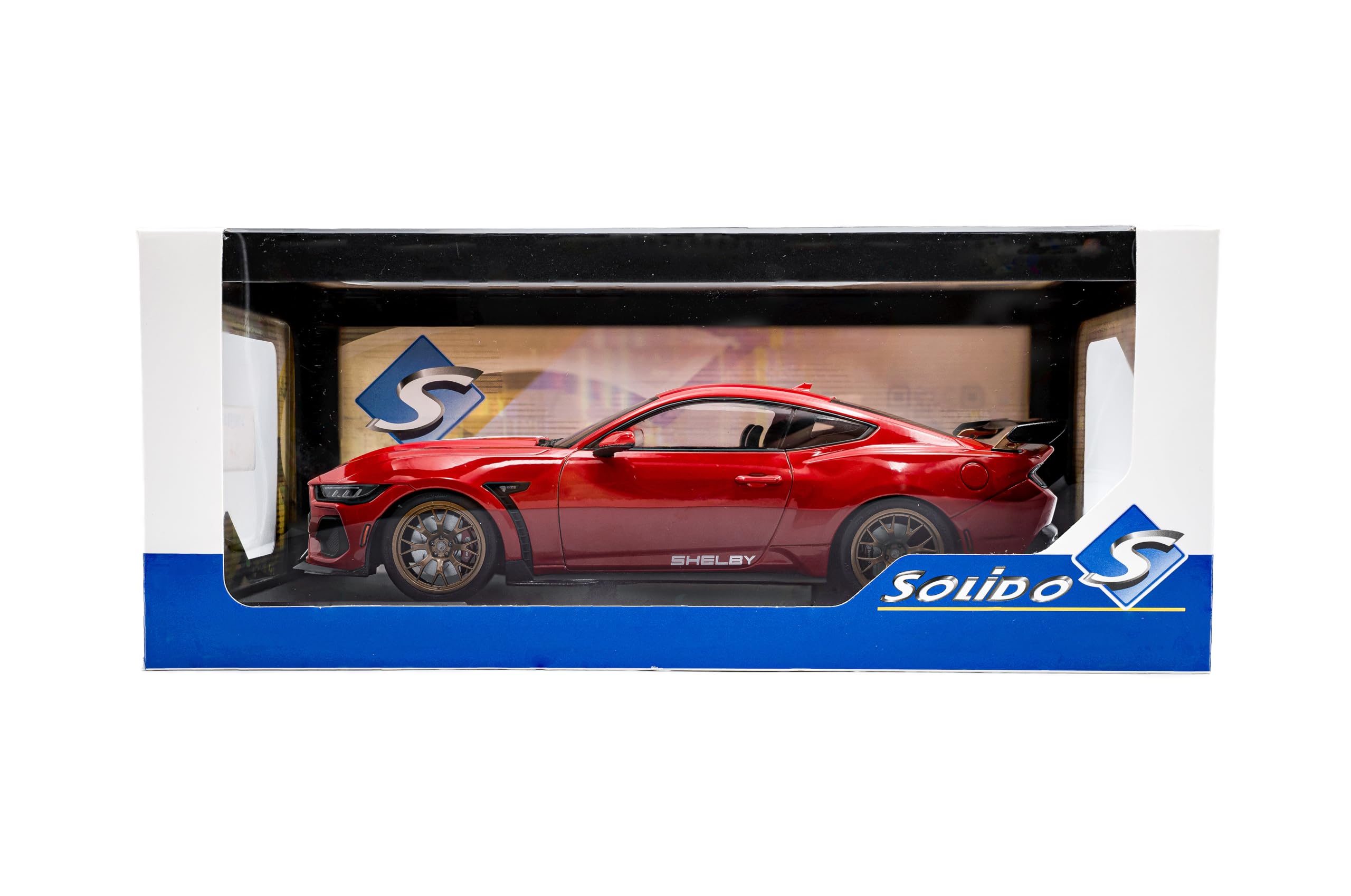 1:18 Shelby Mustang Super Snake Race Red 2025