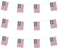 Vista 20 de ZXvZYT Cadena de bandera mexicana de México, pequeñas banderas de banderín de México, para gran apertura, eventos deportivos nacionales