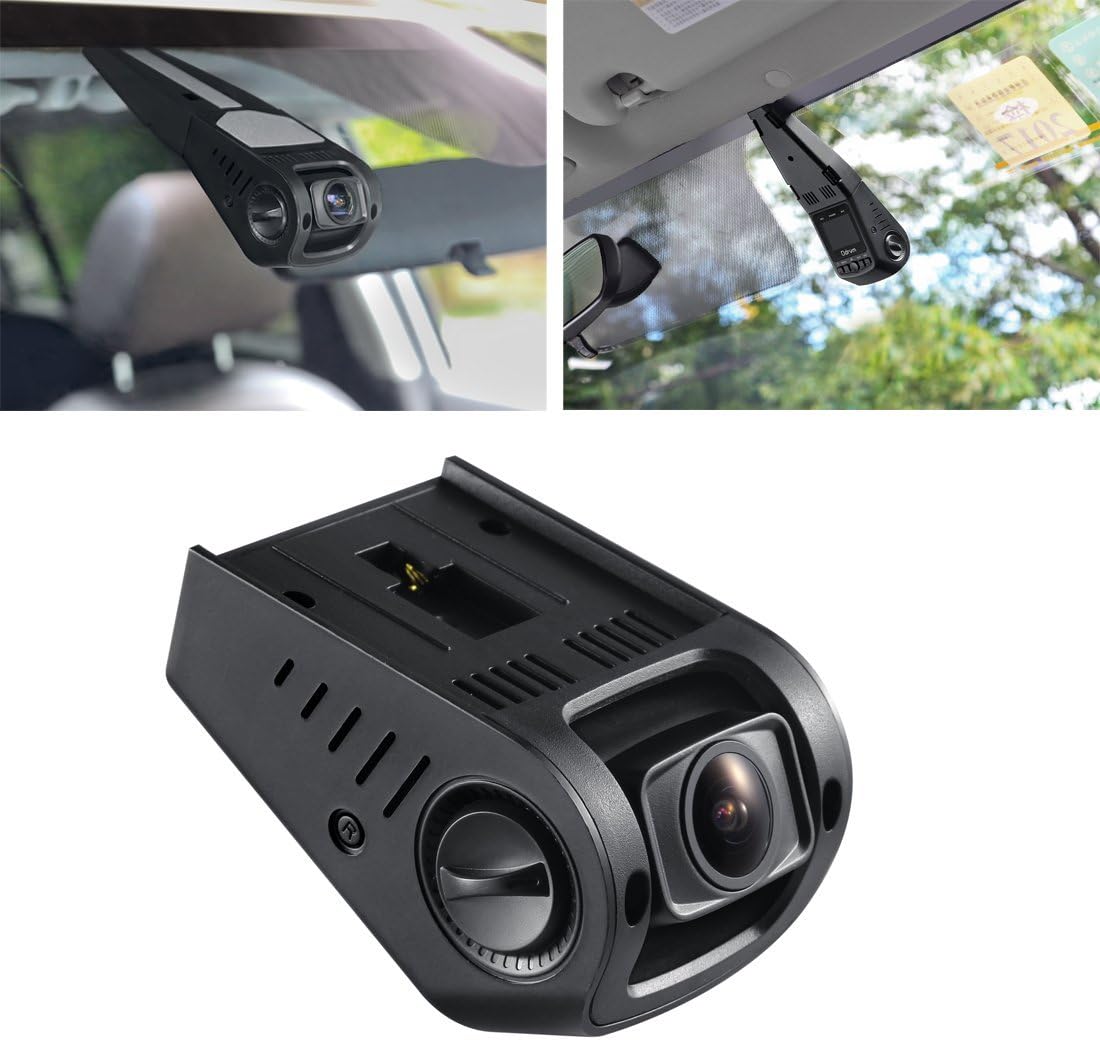 ODRVM Full HD 1080P Dash Cam for Cars Dashboard Camera Stealth Vehicle Video Recorder, 170 Degree Super Wide Angle 6G Lens Car Black Box Camera, Car DVR with G-Sensor Motion Detection