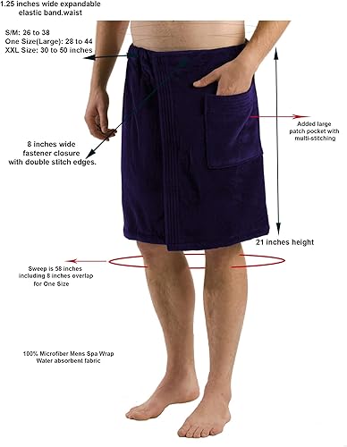 Miniatura 2 de Toallas bordadas personalizadas para hombre para ducha y baño, talla única, color blanco