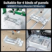 Vista 7 de FoxAlien Mini Tornillo de Banco de Perfil Bajo Abrazadera de Sujeción Mesa de Trabajo para FoxAlien 3018, Masuter 3, Masuter Pro, 3S, XE-PRO