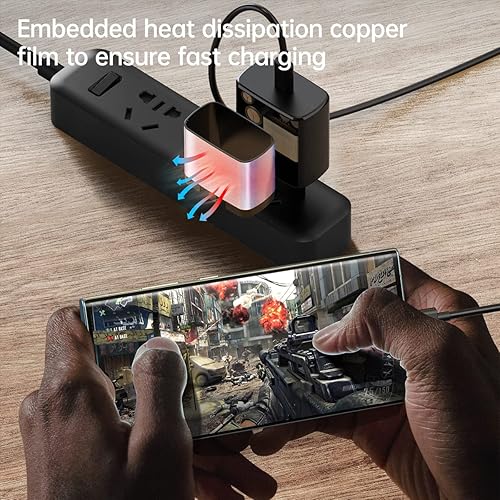 Miniatura 5 de 45W Europa Super Fast Charger Europeo Travel Plug Adaptador para Samsung Galaxy S25 S24 S23 S22 Ultra Plus iPhone MacBook UE Adaptador de corriente