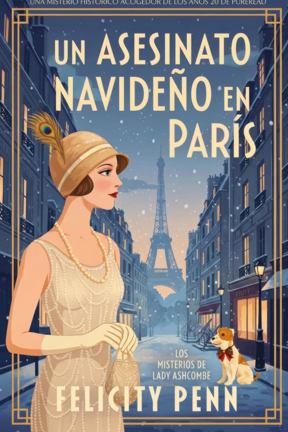 Un Asesinato Navideño en París: Edición en letra grande (Los Misterios de Lady Ashcombe Edición en letra grande)