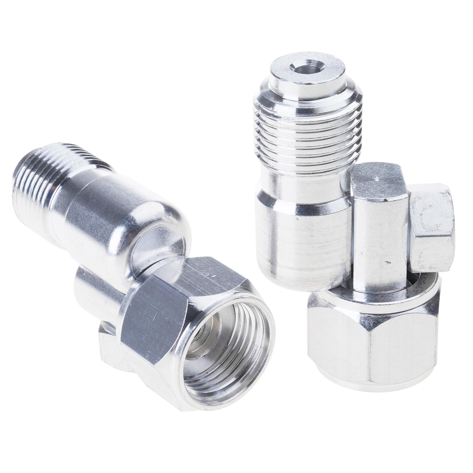 Practical 360 Degree Rotating Airless Sprayer Swivels Joint 7/8 Inch Thread Adapter for Gracos 235486 Compatibility Professional Painting Equipment