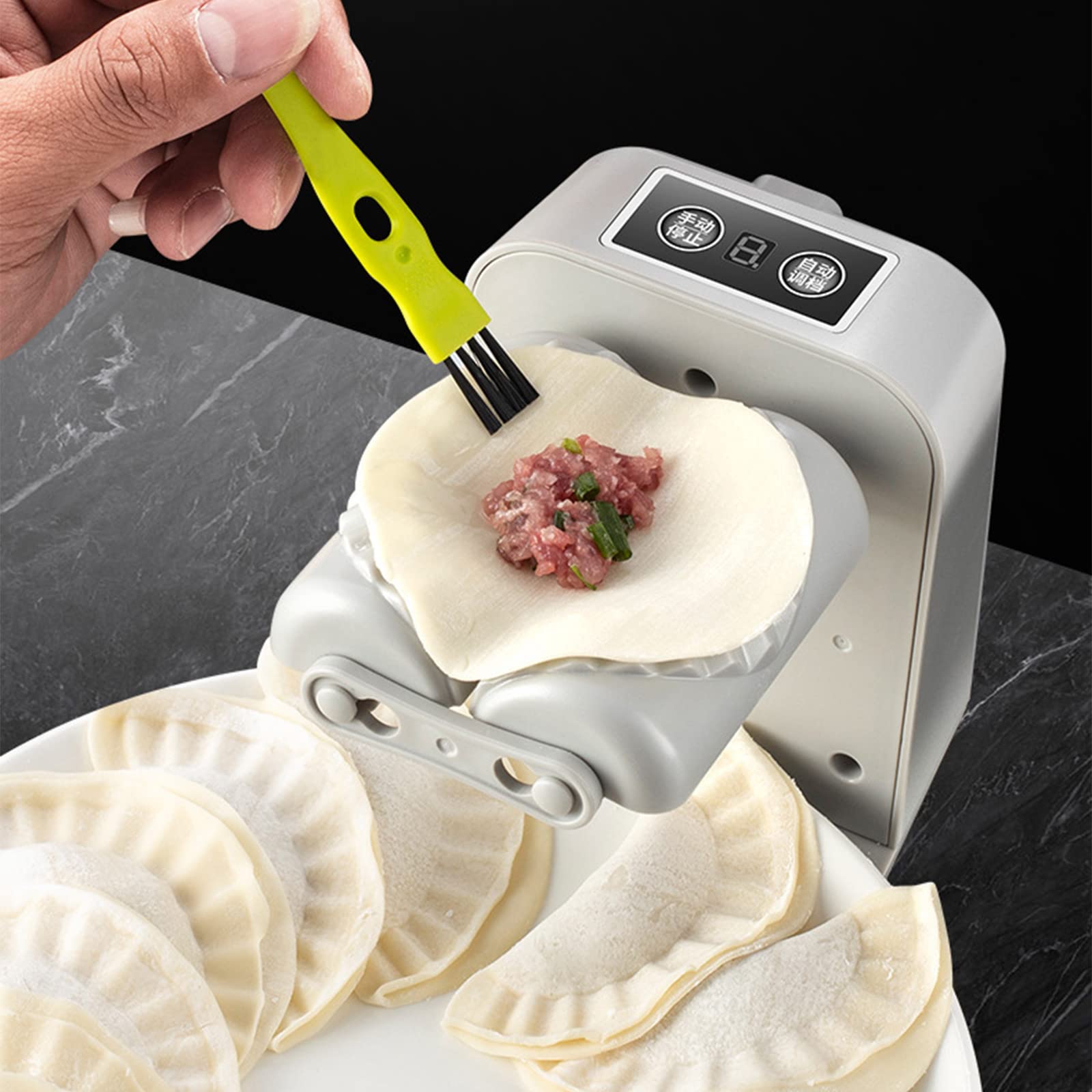 Machine à Raviolis Électrique - Moule Automatique pour Raviolis - Préparez des Raviolis Maison Facilement