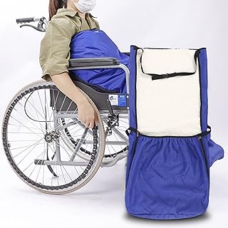 Windproof Warm Wheelchair Blanket, Waterproof Half Body Type Wheelchair Warm Cover, Universal Fit for Manual and Powered wheelchairs / Adult Size