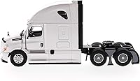Vista 2 de Diecast Masters 1:50 Scale Freightliner Cascadia SBFA Tandem with 72" Sleeper Transport Series Pearl White Model 71027