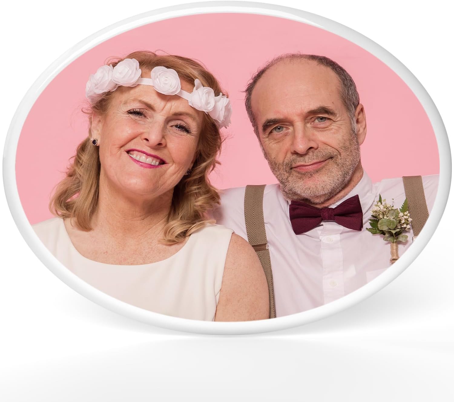 ADFSTONE Personalized Ceramic Photo for Headstone