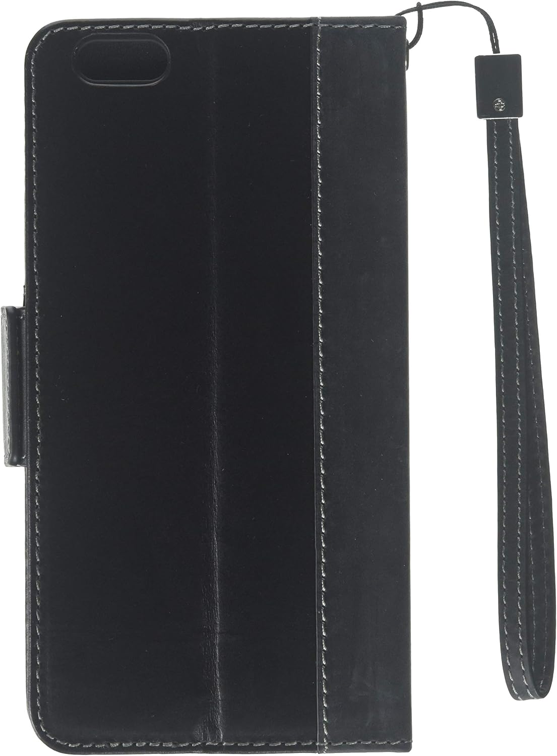 iPhone 6S Plus case, ACEABOVE iPhone 6S Plus Wallet Case [Book Cover Case] [Black] - Genuine Leather Wallet Cover with STAND Flip Cover and [Card Slots] and [Hand Strap] for Apple iPhone 6S Plus / iPhone 6 Plus
