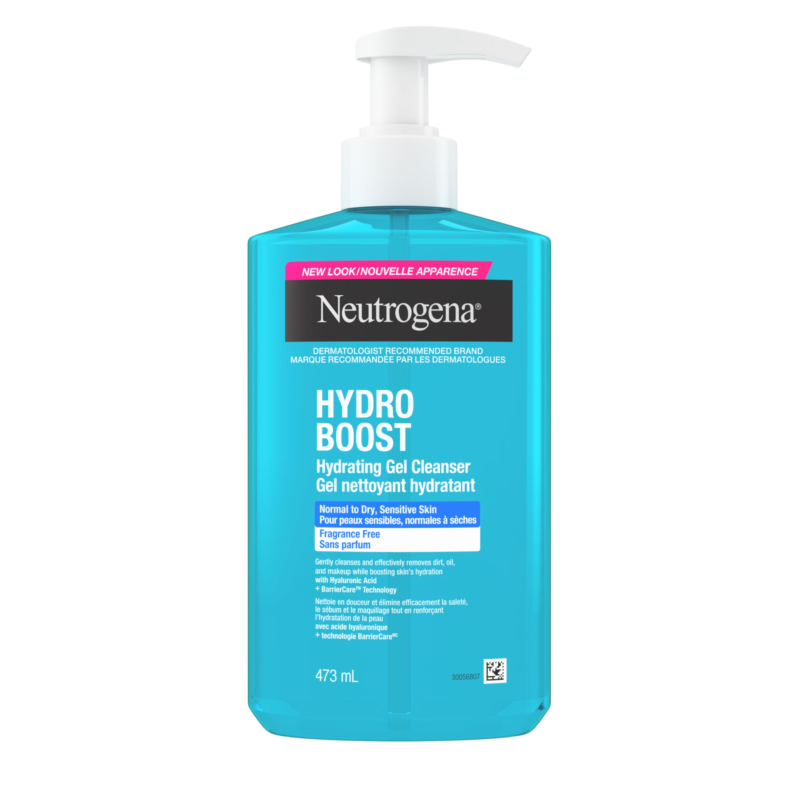 Neutrogena Hydro Boost Hydrating Gel Cleanser, Fragrance Free