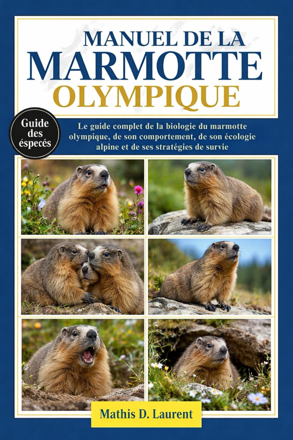 MANUEL DE LA MARMOTTE OLYMPIQUE: Le guide complet de la biologie du marmotte olympique, de son comportement, de son écologie alpine et de ses stratégies de survie