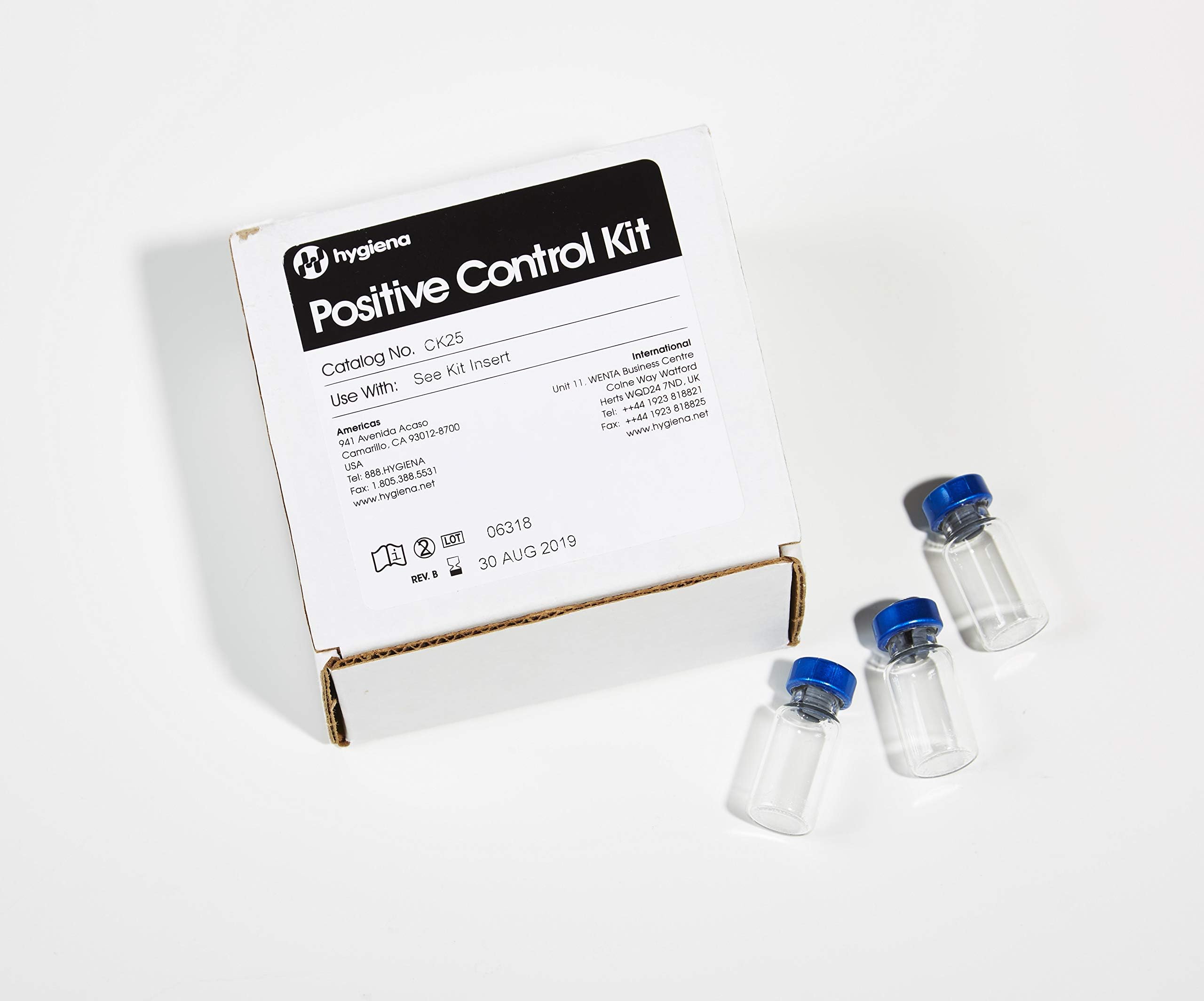 Bio Shield Tech Atp Positive Control Kit - CK25, ATP Testing Kits for Systemsure and Ensure Instruments, Validation Kit Used in Restaurants, bakeries and Hotels (Case of 25 Vials)