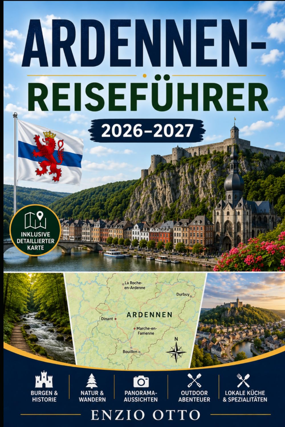 Ardennen-Reiseführer 2026–2027: Entdecken Sie mittelalterliche Städte, Waldwege, Flusstäler, Burgruinen, charmante Dörfer und unvergessliche ... Paare, Familien und Alleinreisende