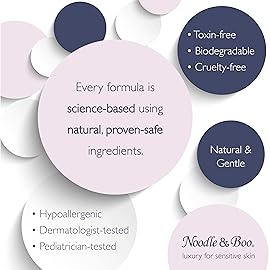 Noodle & Boo Baby Laundry Essentials Ultra-Safe Laundry Detergent, 60 Fl Oz. Creme Douce, Liquid