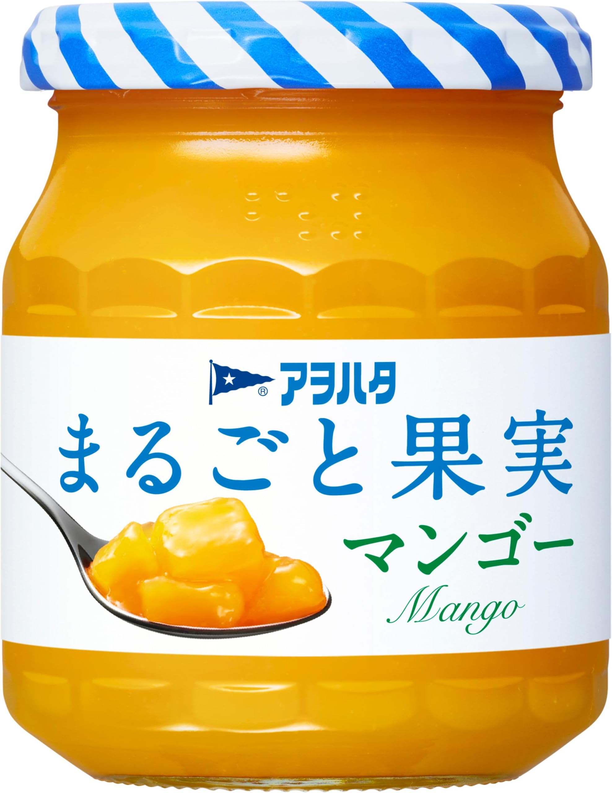 アヲハタ まるごと果実 マンゴー250g ジャム オールフルーツ 砂糖不使用