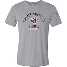 NCAA Division Arch, Team Color Canvas Triblend T Shirt, College, University