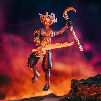 Roblox Imagination Collection- Bec The Fire God Figure Pack [Includes Exclusive Virtual Item]