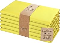 Vista 15 de Urban Villa - Juego de 12 servilletas de tela de 50x50 centímetros 100% algodón, servilletas lavables, suaves, duraderas, reutilizables