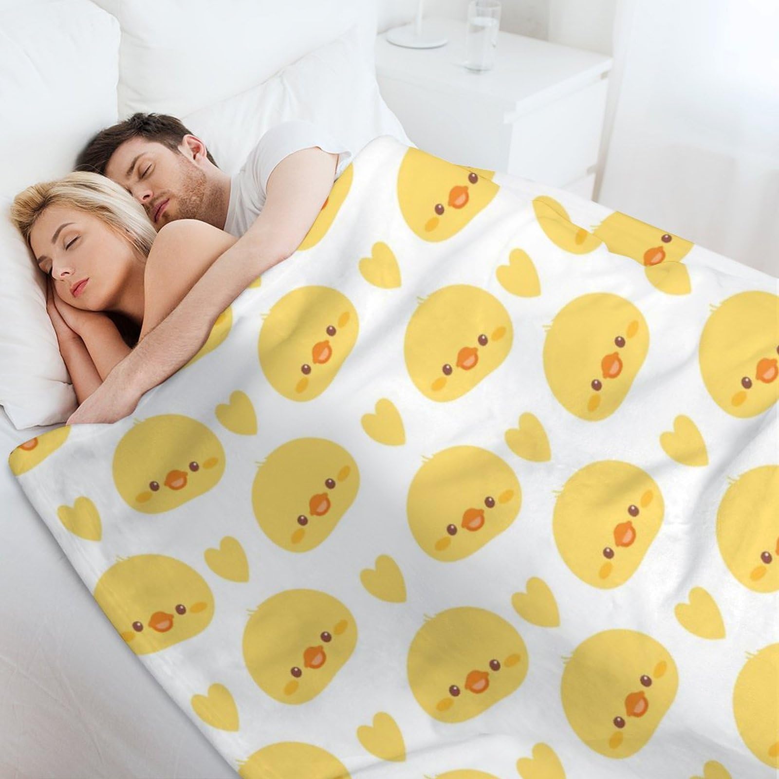 Amazon｜毛布 イエロー ひよこ ヒヨコ シングル 冬用 ブランケット